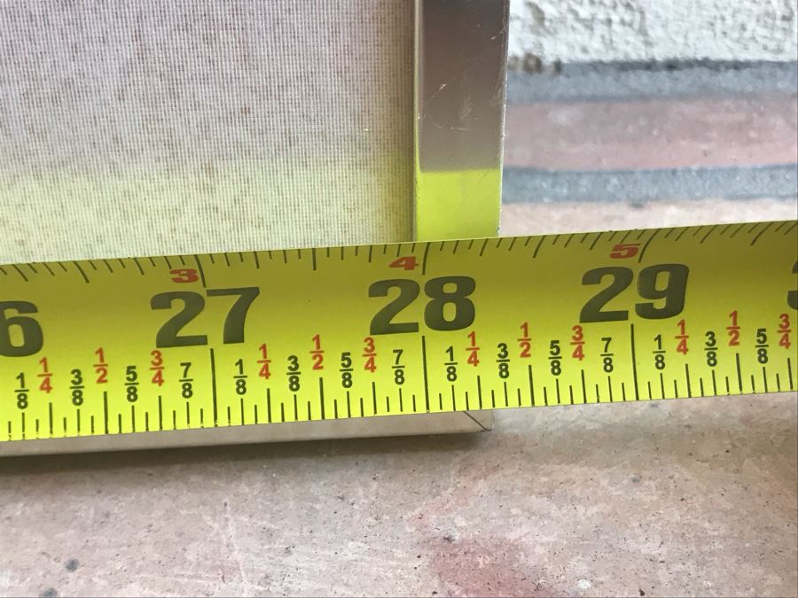 Vintage 1974 Limited Edition Hand Signed Etching By Maidy Morhous Titled 'Resurgence' Depicting Trees And Roots Framed 28 X 34 [Photo 14]