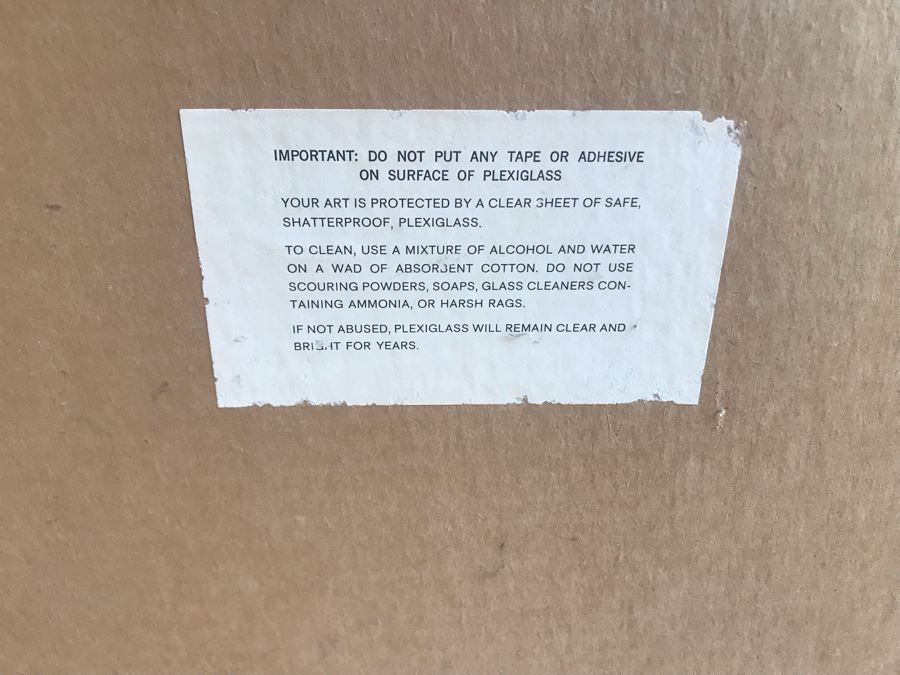 Vintage 1974 Limited Edition Hand Signed Etching By Maidy Morhous Titled 'Autumnal' Depicting Trees And Fallen Leaves Framed 25.5 X 32.5 [Photo 13]