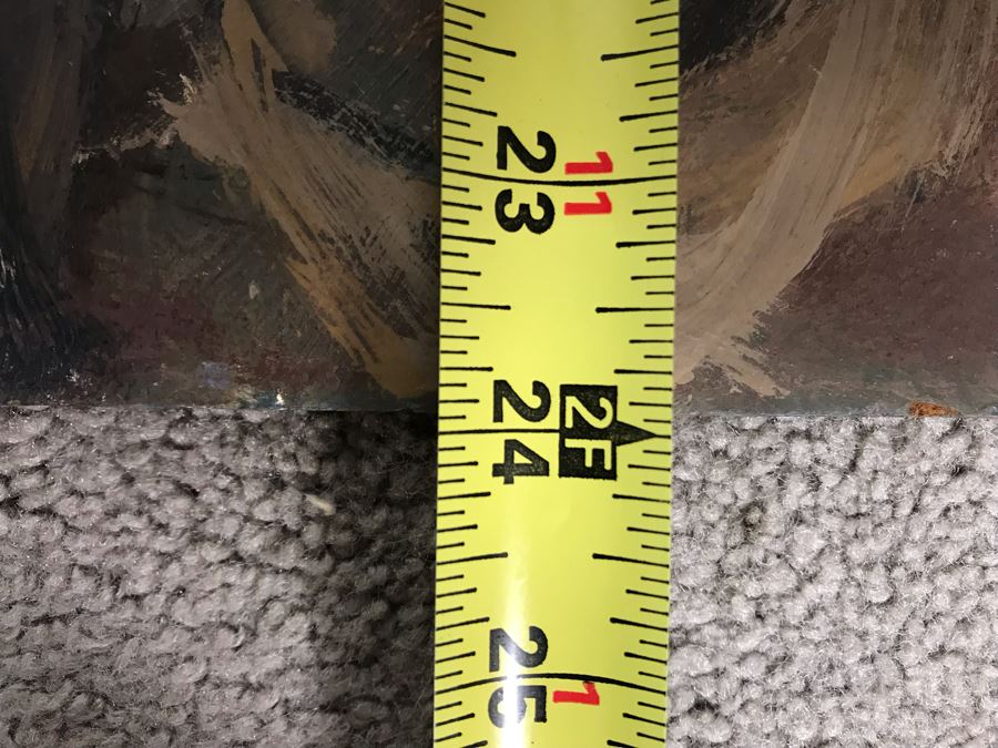 Original Jean Klafs Abstract Expressionist Painting On Board Titled 'Problem III' 20' X 24' [Photo 9]