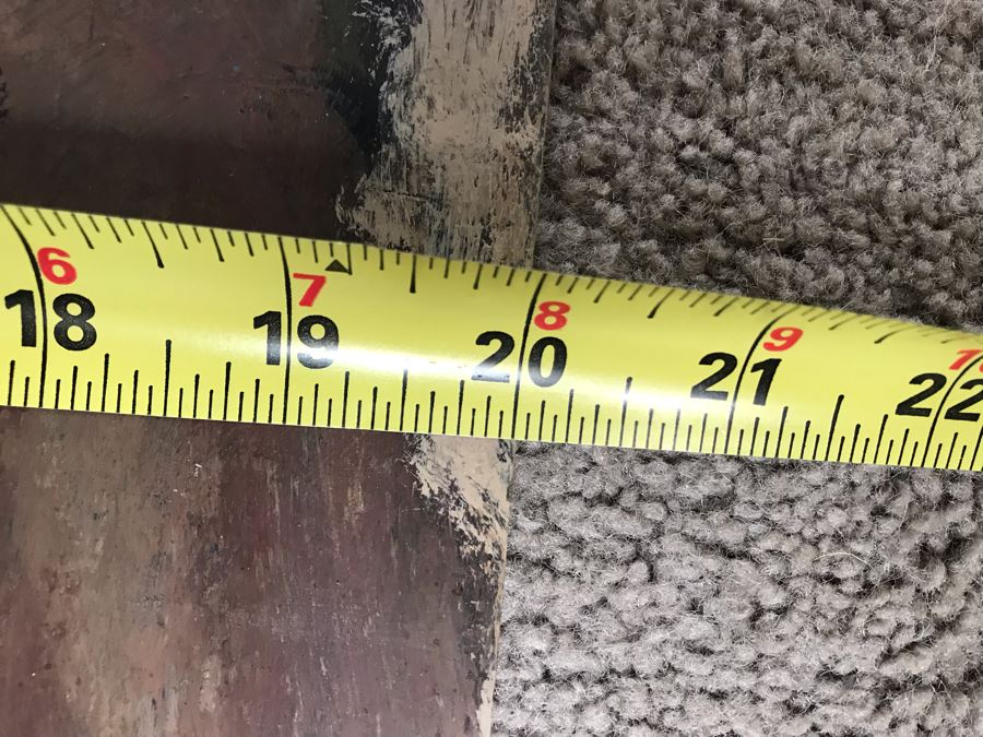 Original Jean Klafs Abstract Expressionist Painting On Board Titled 'Problem III' 20' X 24' [Photo 8]