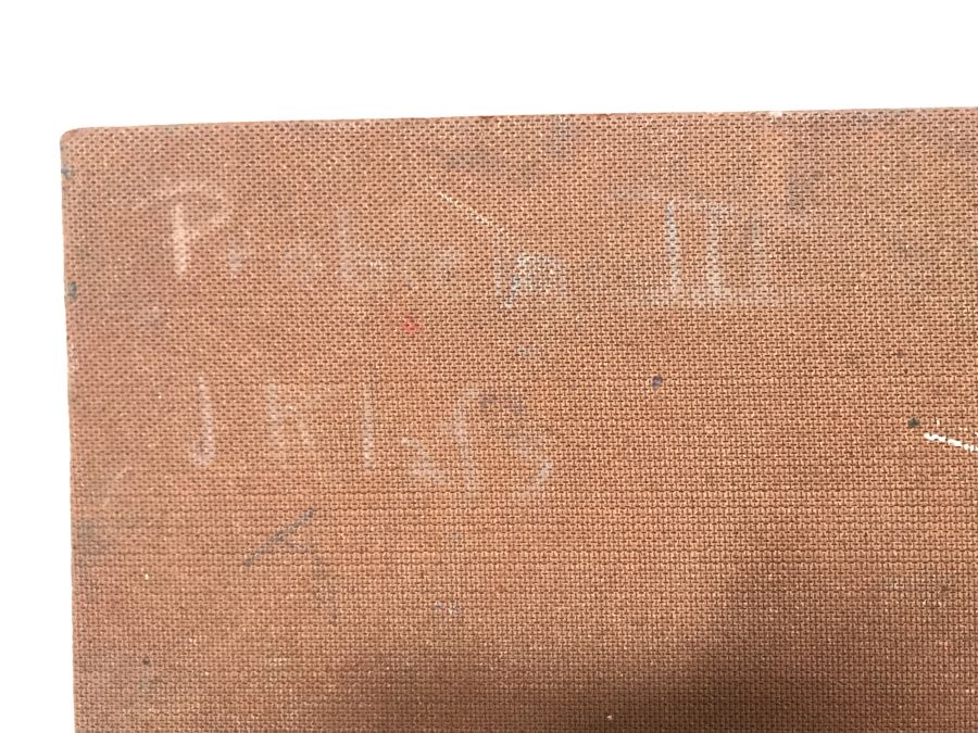 Original Jean Klafs Abstract Expressionist Painting On Board Titled 'Problem III' 20' X 24' [Photo 7]