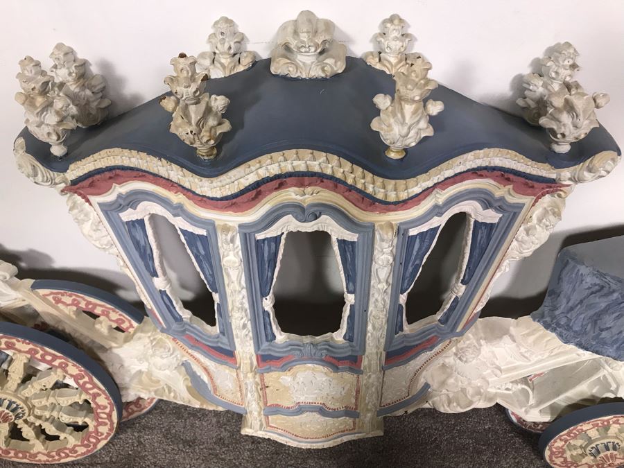 Large Carriage Cinderella Wall Decor By Burwood Products Co 39'W X 6'D X 22'H [Photo 9]