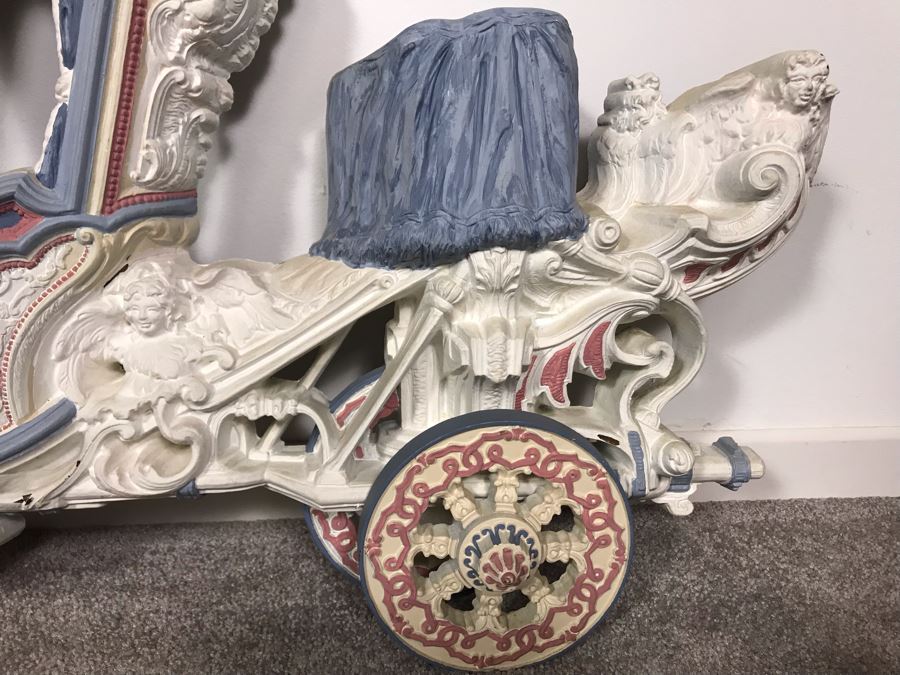 Large Carriage Cinderella Wall Decor By Burwood Products Co 39'W X 6'D X 22'H [Photo 6]