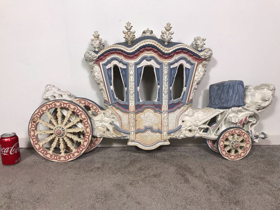 Large Carriage Cinderella Wall Decor By Burwood Products Co 39'W X 6'D X 22'H [Photo 2]