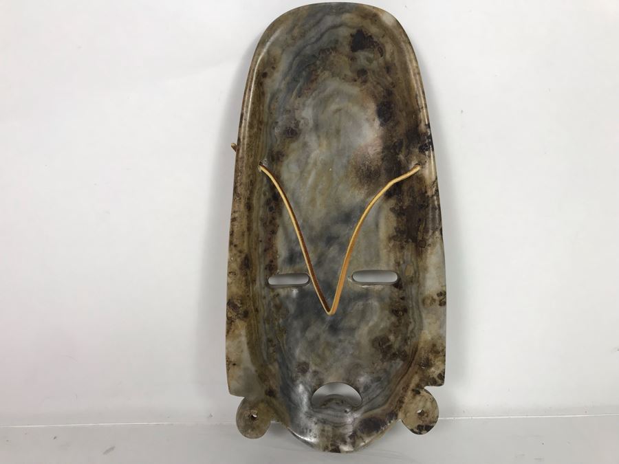 Large Carved Stone Mask 6'W X 12.5'H X 2'D [Photo 14]