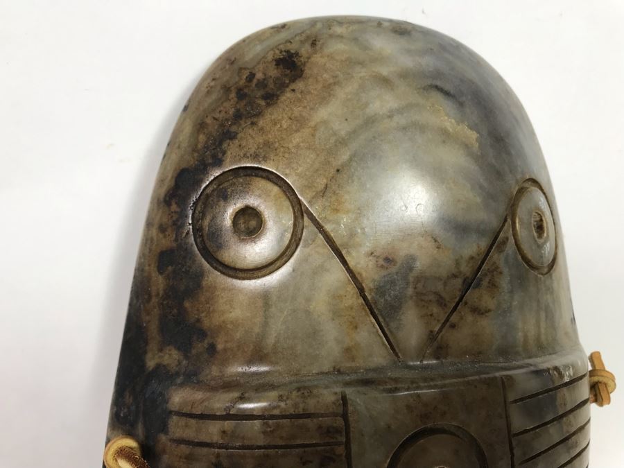 Large Carved Stone Mask 6'W X 12.5'H X 2'D [Photo 8]