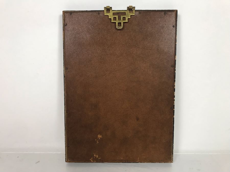 Vintage Signed Chinese Hand Painted Porcelain Tile 8'W X 11'H [Photo 15]