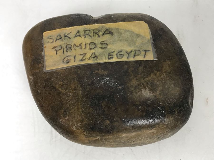 Ancient Rock From Sakkara (Saqqara) Pyramids In Giza Egypt [Photo 2]