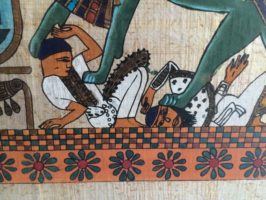 Egyptian Artwork - Signed by Artist [Photo 3]