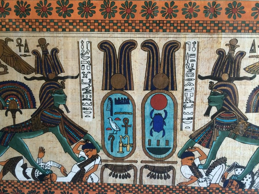 Egyptian Artwork - Signed by Artist [Photo 5]