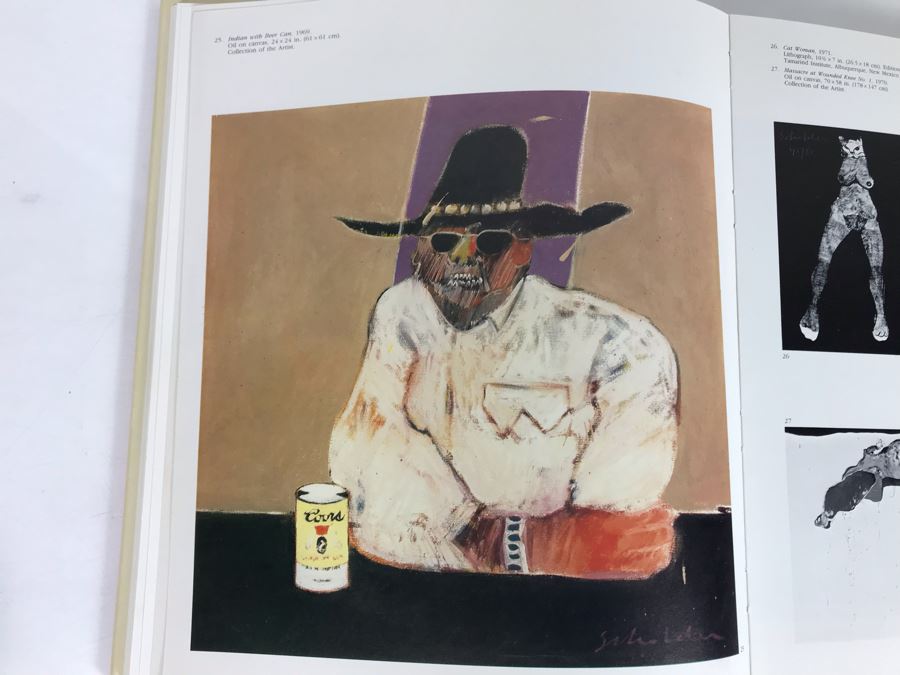 Hand Signed Fritz Scholder First Edition Artist Book Personalized To Jean Klafs 10'W X 11.5'H [Photo 28]