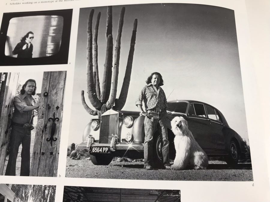 Hand Signed Fritz Scholder First Edition Artist Book Personalized To Jean Klafs 10'W X 11.5'H [Photo 15]