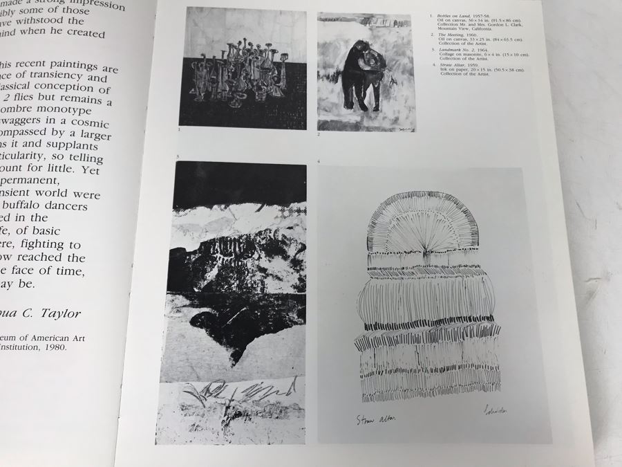 Hand Signed Fritz Scholder First Edition Artist Book Personalized To Jean Klafs 10'W X 11.5'H [Photo 21]