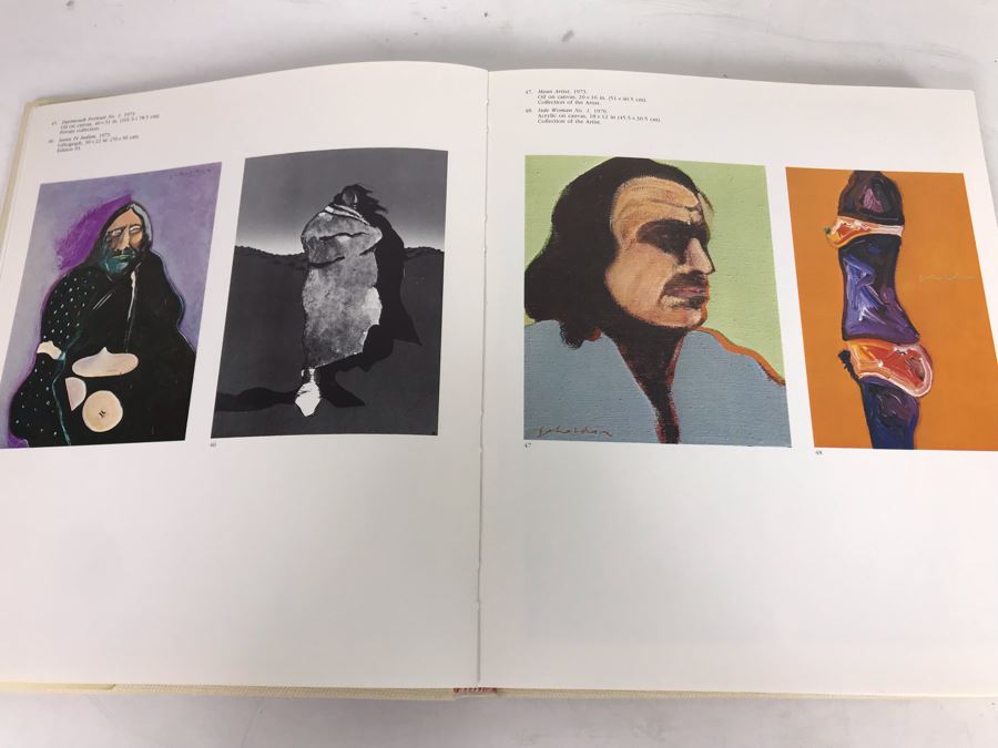 Hand Signed Fritz Scholder First Edition Artist Book Personalized To Jean Klafs 10'W X 11.5'H [Photo 32]