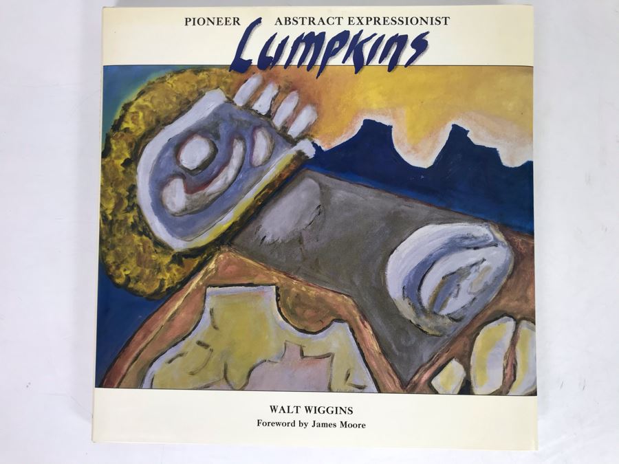 First Edition Artist Book William Lumpkins Pioner Abstract Expressionist By Walt Wiggins [Photo 1]