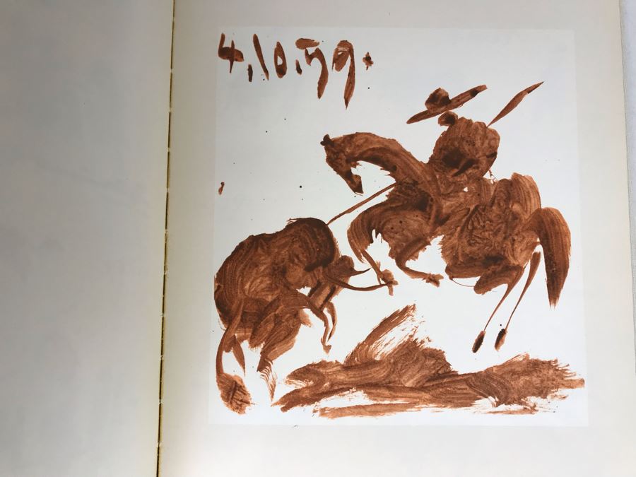 First Edition 1961 Large Coffee Table Artist Book With Sleeve - Picasso: Bulls And Bullfighters By Luis Miguel Dominguin [Photo 13]