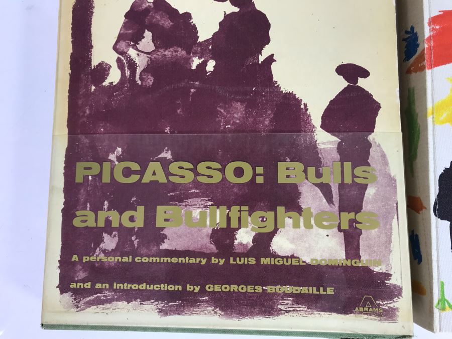 First Edition 1961 Large Coffee Table Artist Book With Sleeve - Picasso: Bulls And Bullfighters By Luis Miguel Dominguin [Photo 2]