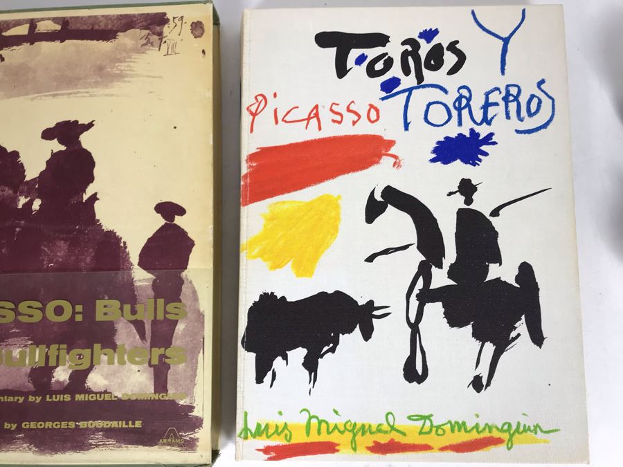 First Edition 1961 Large Coffee Table Artist Book With Sleeve - Picasso: Bulls And Bullfighters By Luis Miguel Dominguin [Photo 3]