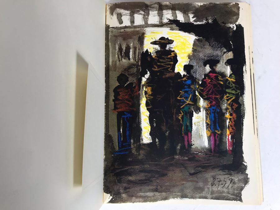 First Edition 1961 Large Coffee Table Artist Book With Sleeve - Picasso: Bulls And Bullfighters By Luis Miguel Dominguin [Photo 10]