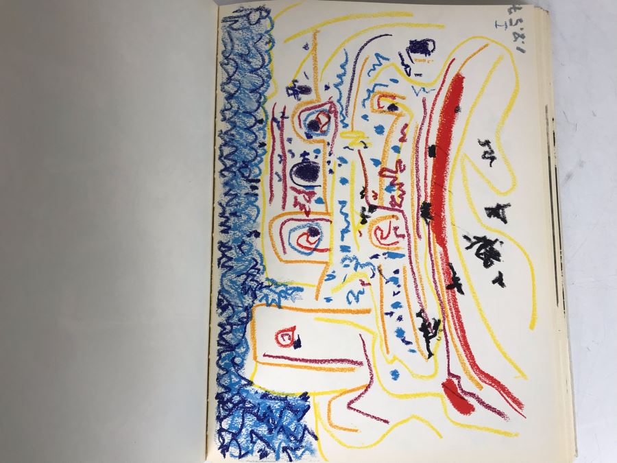 First Edition 1961 Large Coffee Table Artist Book With Sleeve - Picasso: Bulls And Bullfighters By Luis Miguel Dominguin [Photo 12]