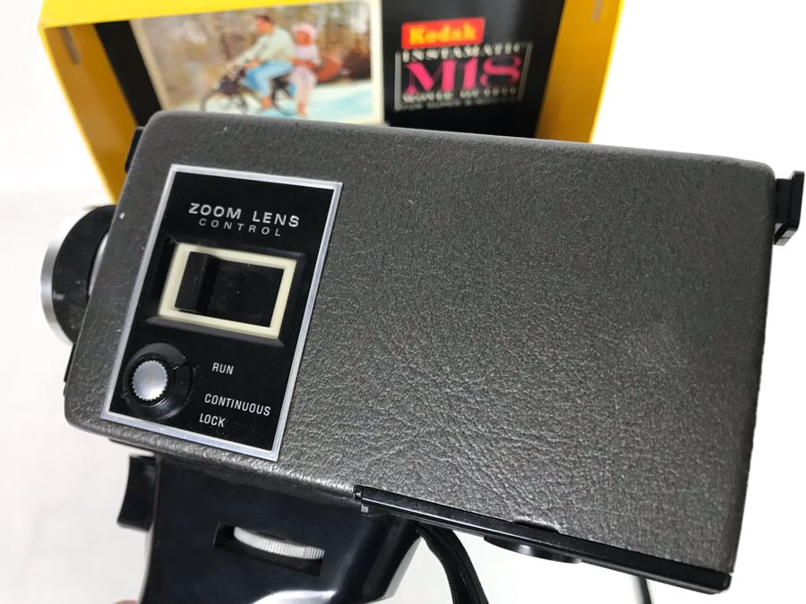 Vintage Kodak Instamatic M18 Pistol Grip Super 8 Movie Camera With Original Box [Photo 7]