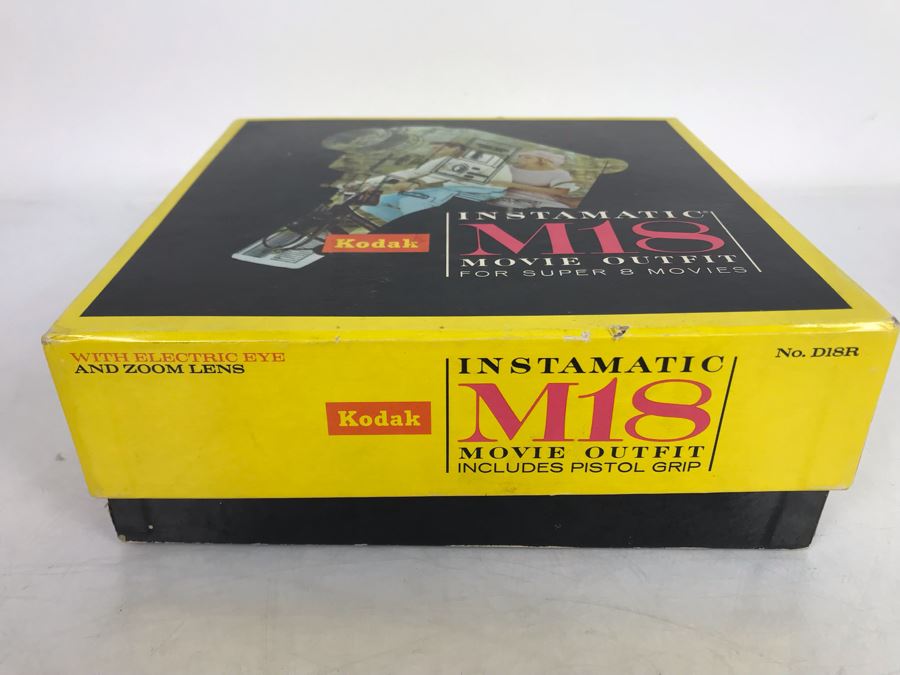 kodak instamatic m18 movie camera