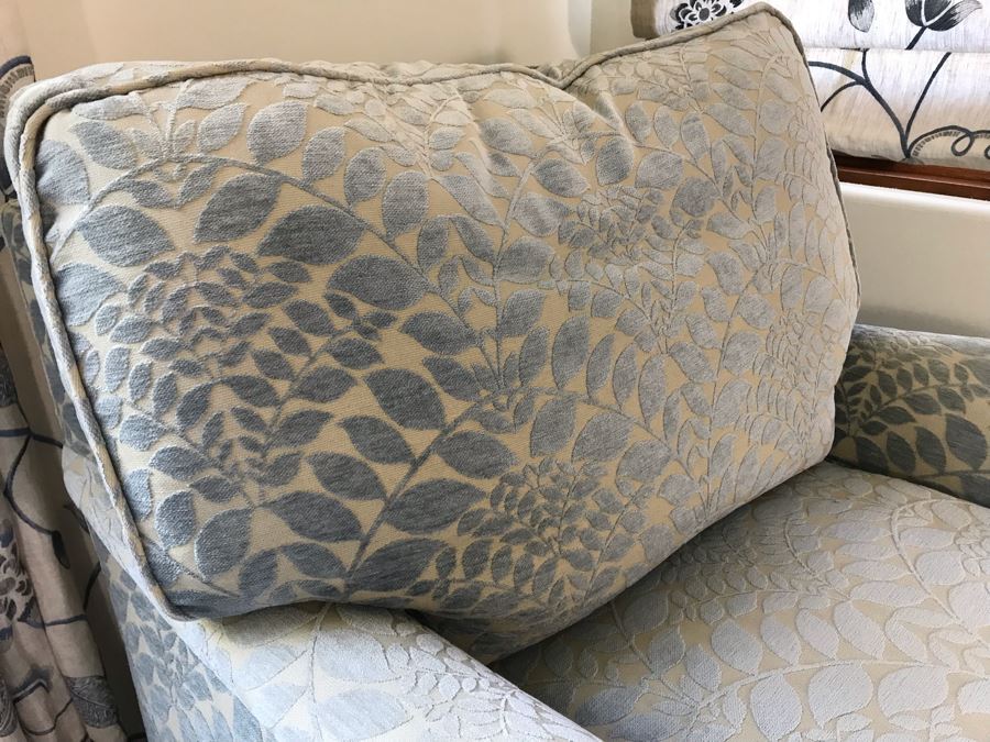 Custom Chaise Lounge Chair With AST Fabric 33D X 63L X 35H (Retails $4,000) [Photo 10]