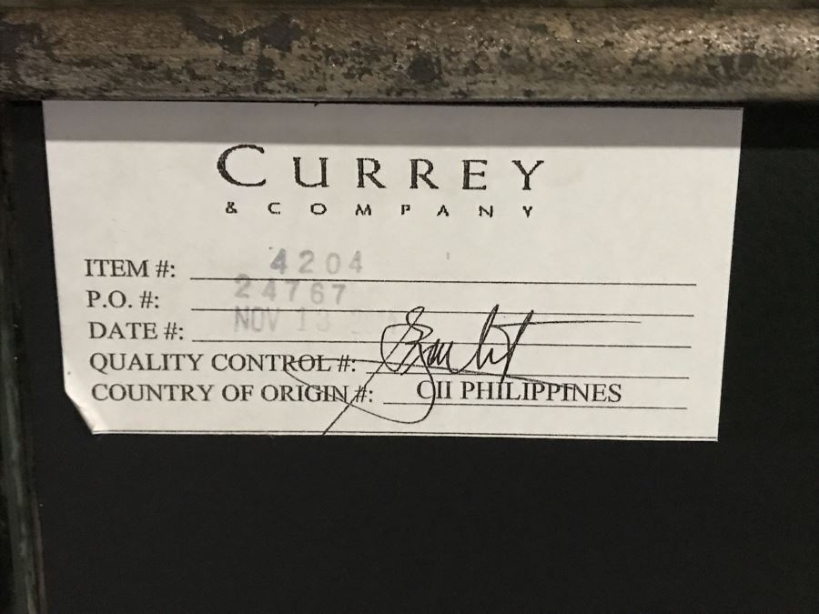 Pair Of Mirrored Nightstands By Currey & Company (Retails $3,400) [Photo 15]