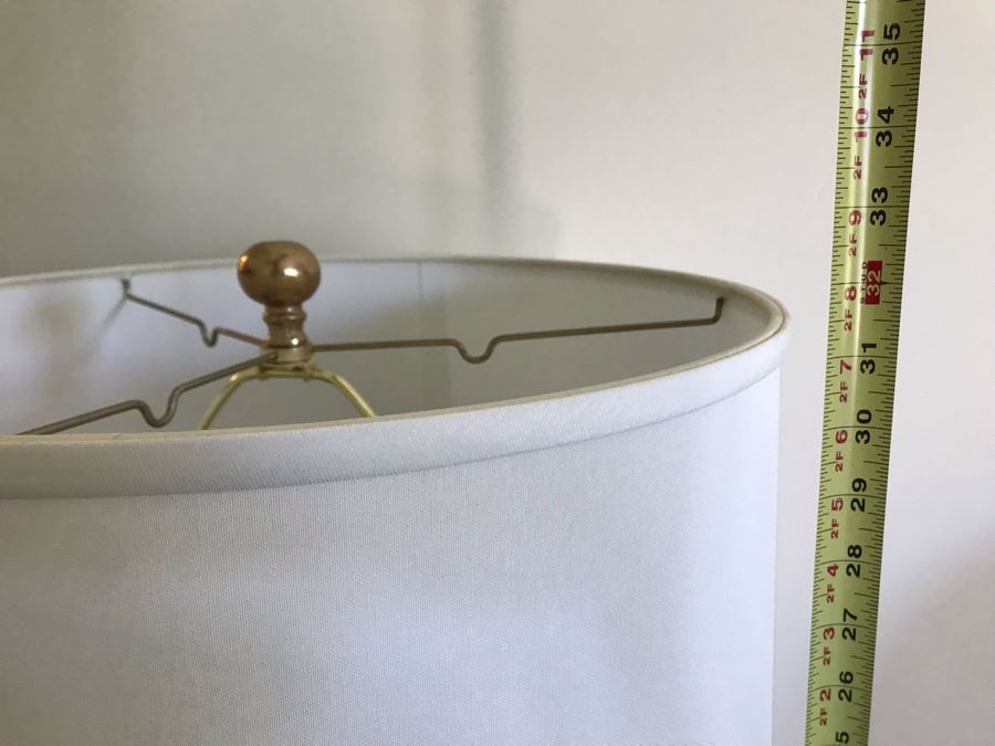 Pair Of Glass Table Lamps 32H (Retails $1,200) [Photo 21]