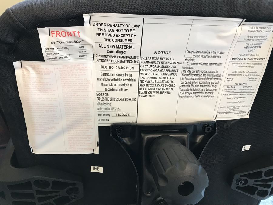 Kroy Blue Office Chair (Retails $110) [Photo 5]