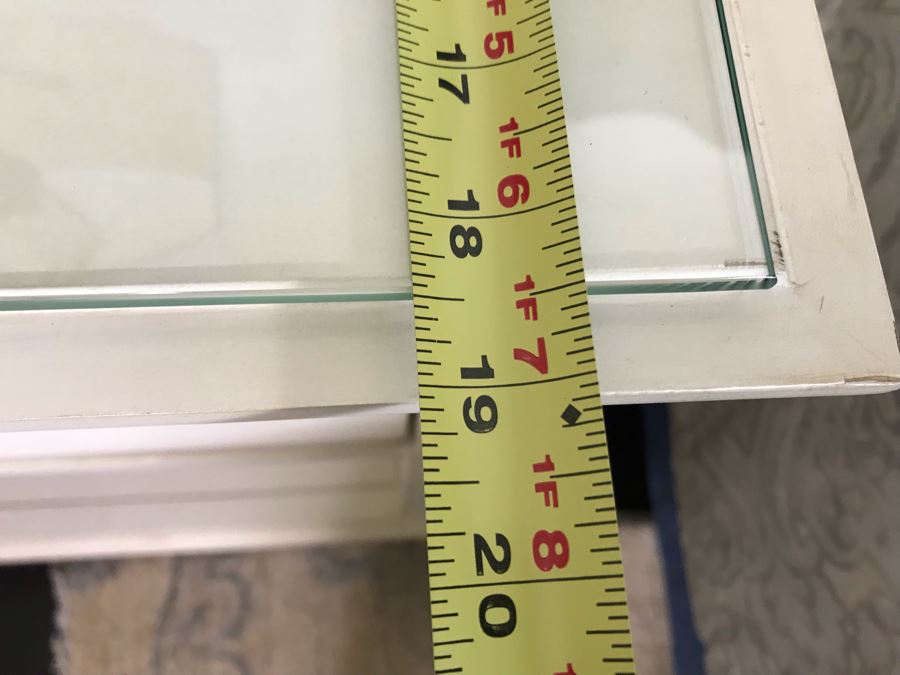 Pair Of Restoration Hardware White Nightstands - Maison Open Nightstand And Lockable 3-Drawer Nightstand With Key 32W X 19D X 28H (Retails $2,000) [Photo 16]