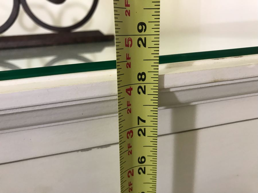 Pair Of Restoration Hardware White Nightstands - Maison Open Nightstand And Lockable 3-Drawer Nightstand With Key 32W X 19D X 28H (Retails $2,000) [Photo 20]