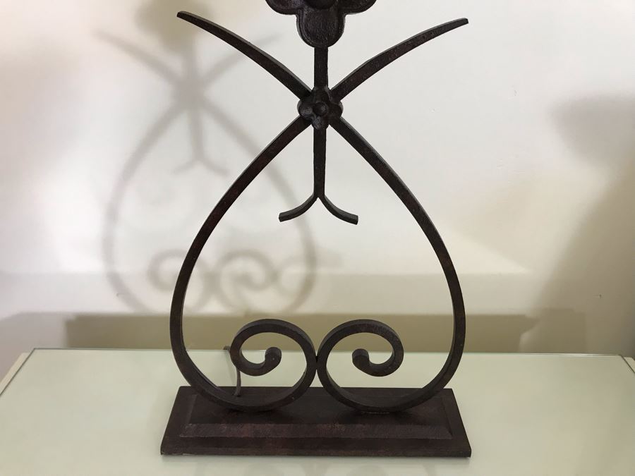 Pair Of Metal Table Lamps (Retails $800) [Photo 10]