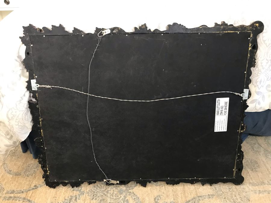 Gold Tone Tree Branch Motif Wall Mirror From Howard Elliot Collection 41W X 32H [Photo 12]