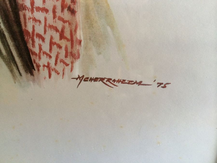 Portrait of an Arab - Meher Raheem 1975 [Photo 2]