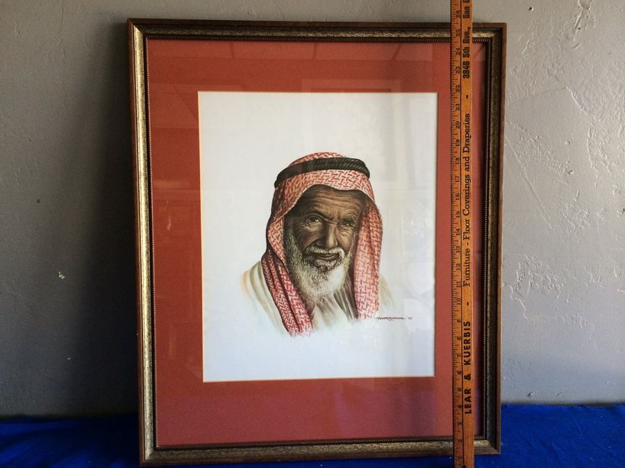 Portrait of an Arab - Meher Raheem 1975 [Photo 6]