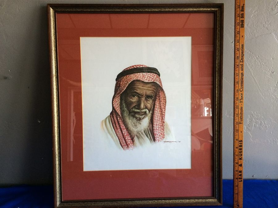 Portrait of an Arab - Meher Raheem 1975 [Photo 1]