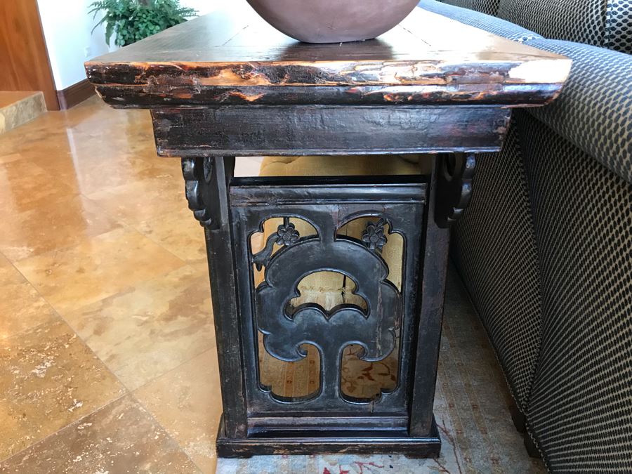 Antique Chinese Altar Table 92.5W X 20D X 34.5H (Retails $2,500) [Photo 10]