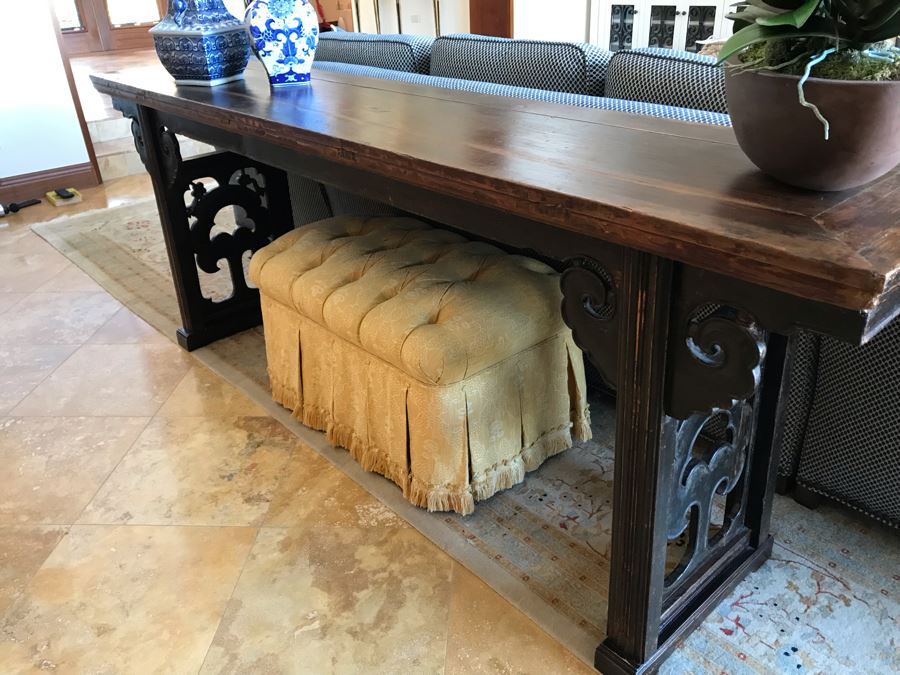 Antique Chinese Altar Table 92.5W X 20D X 34.5H (Retails $2,500) [Photo 15]