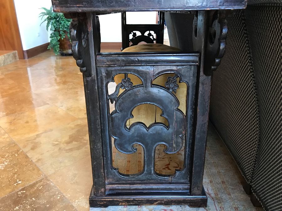 Antique Chinese Altar Table 92.5W X 20D X 34.5H (Retails $2,500) [Photo 11]