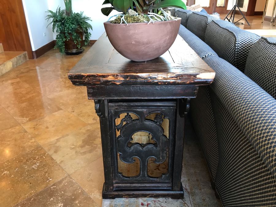 Antique Chinese Altar Table 92.5W X 20D X 34.5H (Retails $2,500) [Photo 6]