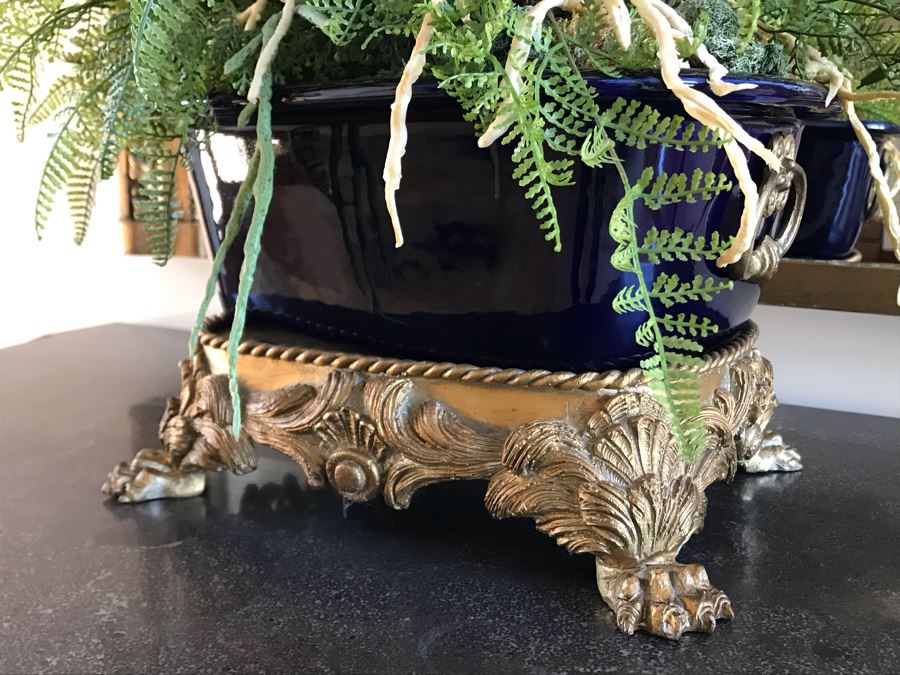 Artificial Orchid Plants In Planter 32W X 33H [Photo 7]