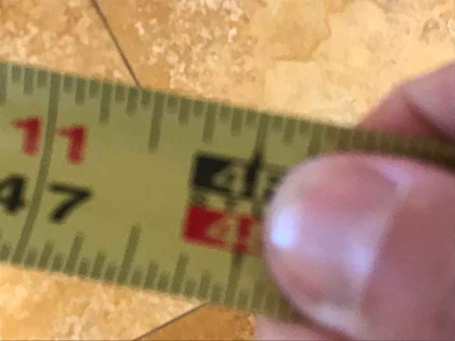 Large Round Gilded Mirror With Wreath Design (Has Slight Crack In Wood On Right - See Photos) Purchased In Boston Antique Store 48R (Retails $500) [Photo 12]