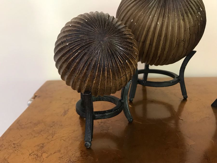 (3) Decorative Balls With Stands [Photo 6]