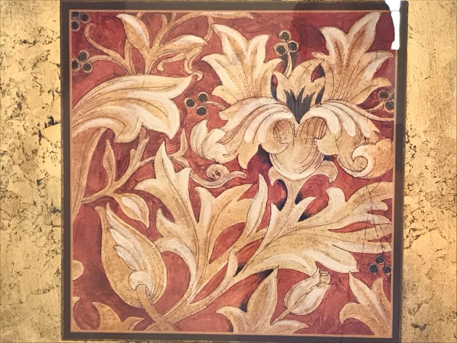 Pair Of Framed Chrysanthemum Prints [Photo 9]