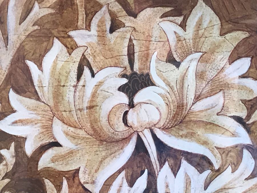 Pair Of Framed Chrysanthemum Prints [Photo 7]