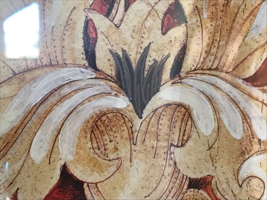 Pair Of Framed Chrysanthemum Prints [Photo 10]