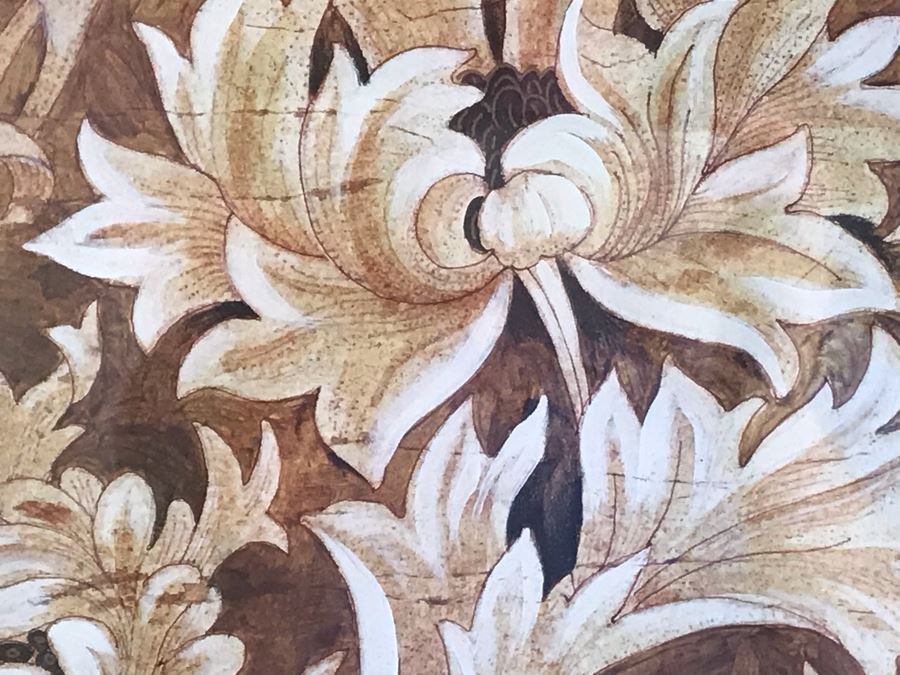 Pair Of Framed Chrysanthemum Prints [Photo 6]