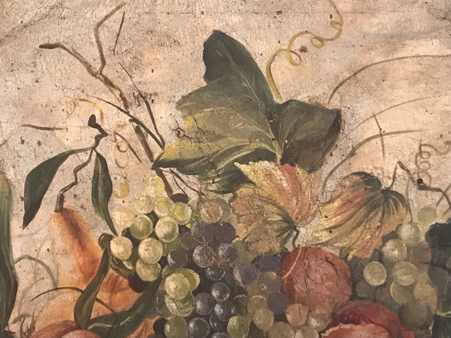 Vintage Italian Still Life Painting 42W X 30H [Photo 9]