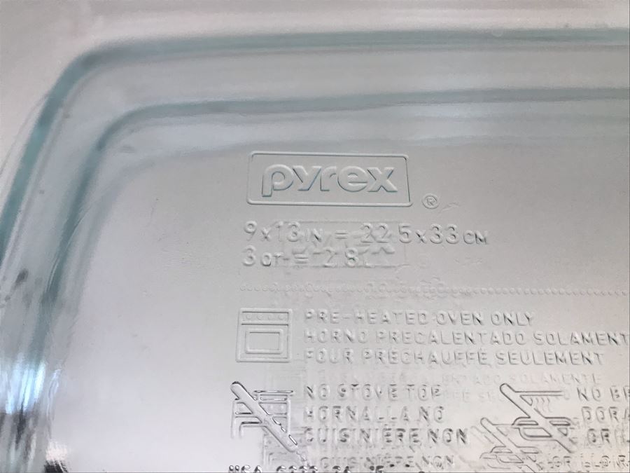 Bakeware Cooking Lot: (2) Glass Pyrex And Tosco Pier 1 Imports Ovenware [Photo 9]